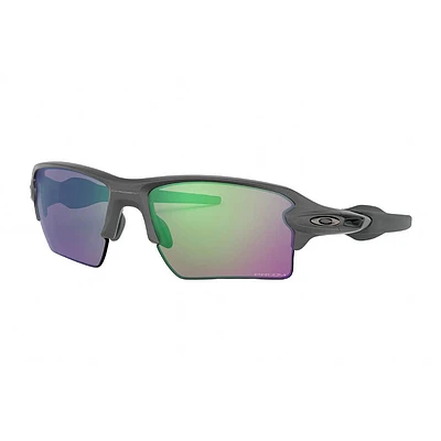 Oakley FLAK 2.0XL - Steel with Prizm Road Jade Lenses | Electronic Express