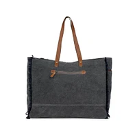 Myra Bags Matty Affair Canvas & Hairon Bag | Electronic Express