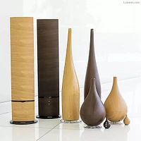 Objecto W7 Woodgrain Ultrasonic Humidifier - Light Grain | Electronic Express