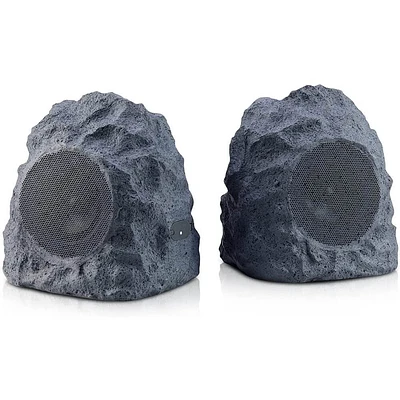 iHome Wireless Rechargeable Stereo Rock Speakers Pair | Electronic Express