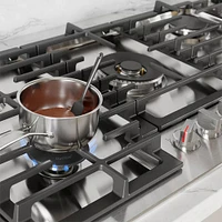 Bosch 36 inch 800 Series Stainless Gas Cooktop | Electronic Express