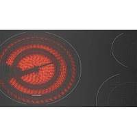 Thermador 36 inch Masterpiece Series Black Built-In Electric Cooktop | Electronic Express