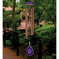 Regal 32 inch Agate Chime - Purple | Electronic Express