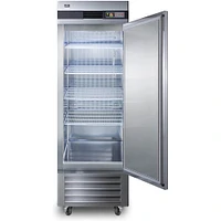 Summit 23 Cu. Ft. Stainless Reach-In All-Freezer | Electronic Express