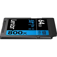 Lexar High-Performance 800x SDHC/SDXC UHS-I Card BLUE Series