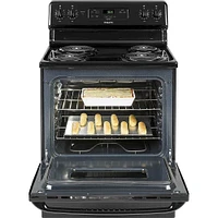 Hotpoint 5.0 Cu. Ft. Freestanding Electric Range | Electronic Express