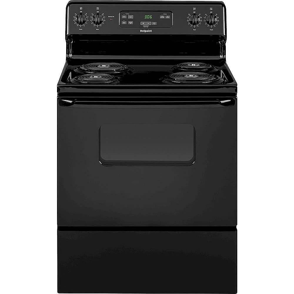 Hotpoint 5.0 Cu. Ft. Freestanding Electric Range | Electronic Express