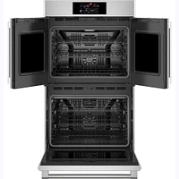 Monogram 30 inch Stainless Smart French-Door Electric Double Wall Oven | Electronic Express