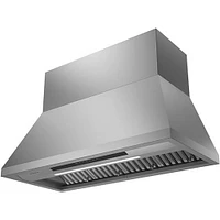 Monogram 48 inch Stainless Steel Professional Hood with Quietboost Blower | Electronic Express