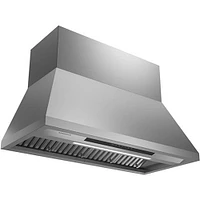 Monogram 48 inch Stainless Steel Professional Hood with Quietboost Blower | Electronic Express