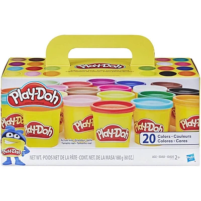 Hasbro Play-Doh Super Color 20-Pack | Electronic Express