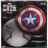 Hasbro Marvel Legends Series Avengers Falcon & Winter Soldier Captain America Premium Roleplay Shield | Electronic Express