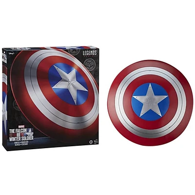 Hasbro Marvel Legends Series Avengers Falcon & Winter Soldier Captain America Premium Roleplay Shield | Electronic Express