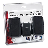 Digital Innovations 4330600 AcoustiX Portable Multimedia Speakers  - OPEN BOX | Electronic Express