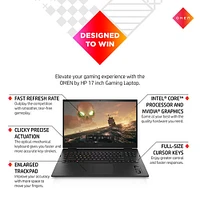 HP 17.3 inch OMEN Gaming Laptop - Intel Core 17-12700H - 16GB/512GB | Electronic Express