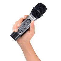 Karaoke USA 900MHz Professional Rechargeable Dual UHF Wireless Microphones | Electronic Express