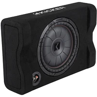 Kicker 48CVTDF122 Down-Firing 12 in. CompVT 2-Ohm Enclosure | Electronic Express