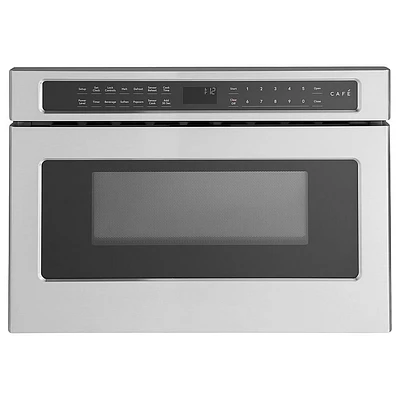 Cafe 1.2 Cu. Ft. Stainless Built-In Drawer Microwave | Electronic Express