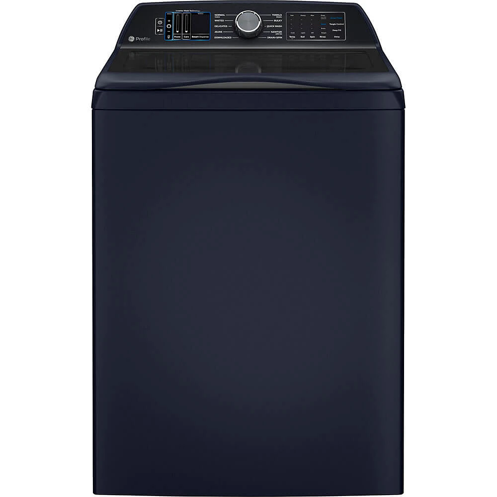 GE Profile 5.4 Cu. Ft. Royal Sapphire Blue High Efficiency Top Load Washer | Electronic Express