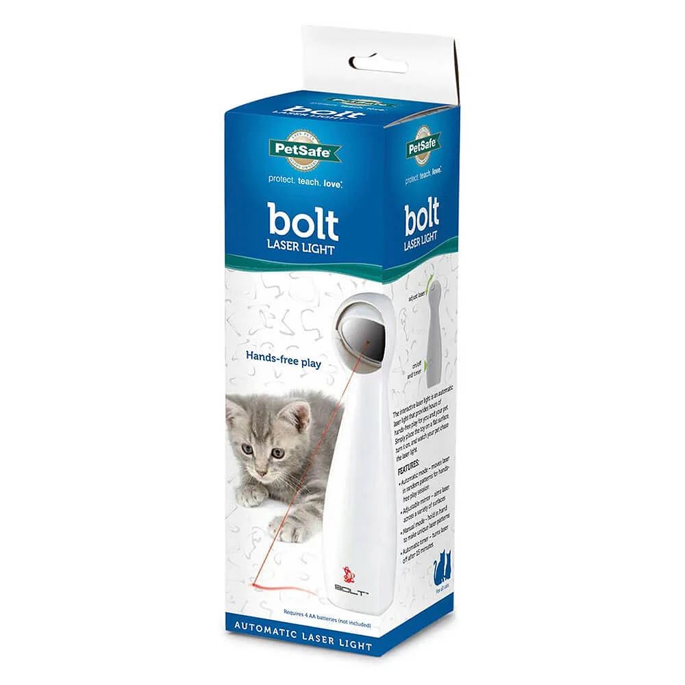 PetSafe Bolt Automatic Laser Light Interactive Cat Toy | Electronic Express