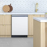 Samsung Bespoke Dishwasher Panel - White Glass | Electronic Express