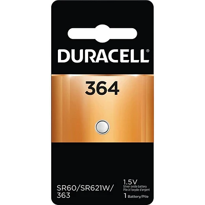 Duracell 364 1.5V Button Battery 1-Pack | Electronic Express