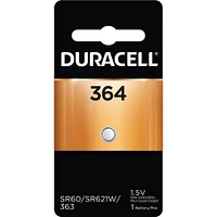 Duracell 364 1.5V Button Battery 1-Pack | Electronic Express