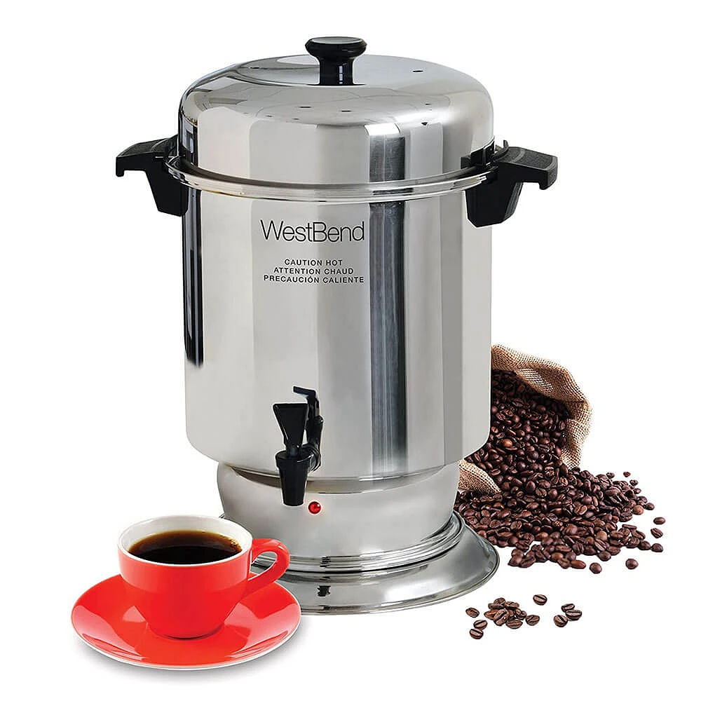 West Bend 55-Cup Commercial Coffee Urn | Electronic Express