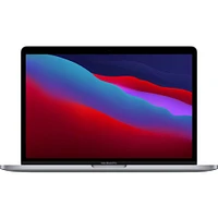 Apple 13.3 inch MacBook Pro - M1 Chip - 8GB/512GB - macOS Big Sur 11.0 (2020, Space Gray) Recertified | Electronic Express