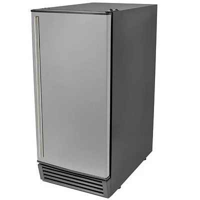 Avanti 15 Inch Stainless Steel Built-In Or Freestanding Ice Maker | Electronic Express