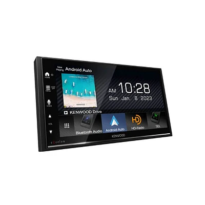 Kenwood 6.8 Inch Digital Multimedia Receiver With Built-in Bluetooth | Electronic Express