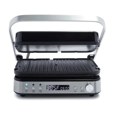 GreenPan Bistro Ceramic Nonstick Grill & Griddle | Electronic Express