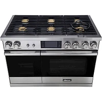 Dacor 6.6 Cu. Ft. Stainless Steel Double Oven Dual Fuel Convection Range | Electronic Express