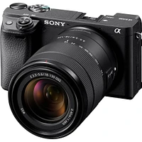 Sony Alpha A6400 Mirrorless Black 4K Video Camera | Electronic Express