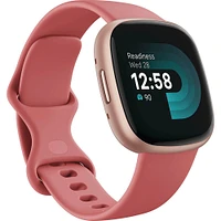 Fitbit Versa 4 Fitness Smartwatch - Pink Sand | Electronic Express