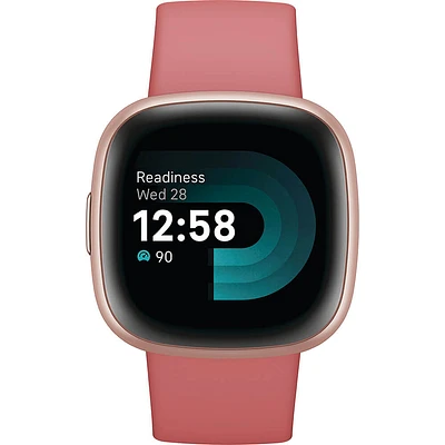 Fitbit Versa 4 Fitness Smartwatch - Pink Sand | Electronic Express