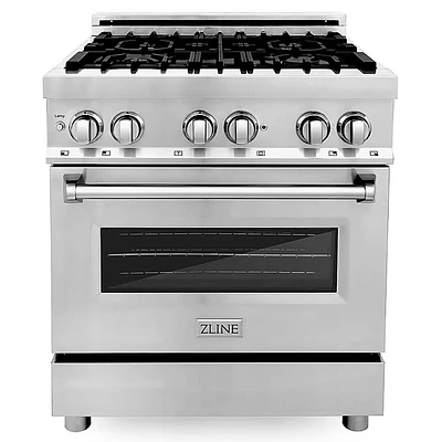 ZLINE Cu. Ft. Stainless Freestanding Dual Fuel Range | Electronic Express