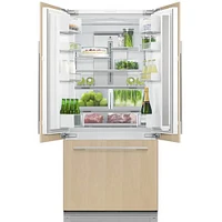 Fisher and Paykel 14.7 Cu. Ft. Panel Ready French Door Built-In Refrigerator  | Electronic Express