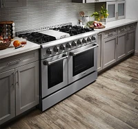 Thor Kitchen 48 inch 6 Burner Freestanding Professional Gas Range | Electronic Express