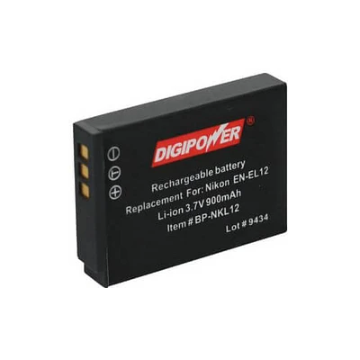 Digipower BP-NKL12 Replacment Battery Nikon EN-EL12 - OPEN BOX BPNKL12 | Electronic Express