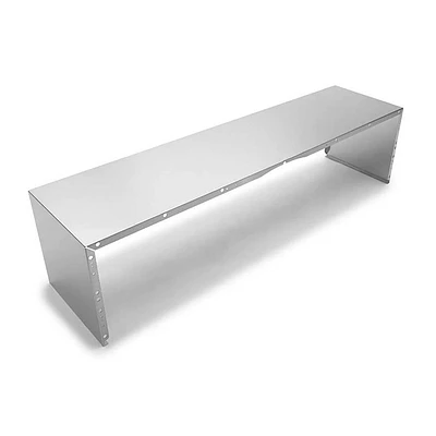 Whirlpool 48 Inch Stainless Steel Full Width Duct Cover | Electronic Express
