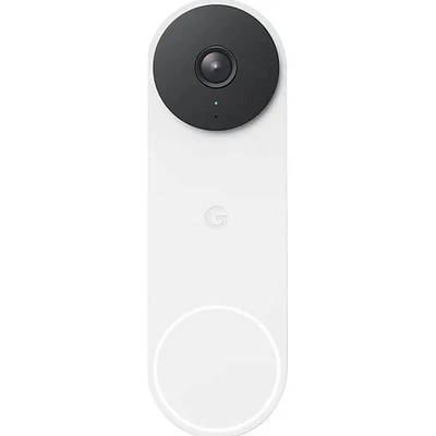 Google Nest Nest Doorbell Wired Snow (2nd Generation)  | Electronic Express