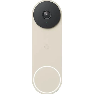 Google Nest Nest Doorbell Wired Linen (2nd Generation) | Electronic Express