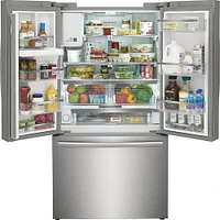 Frigidaire Gallery 22.6 Cu. Ft. Stainless Steel Counter-Depth French Door Refrigerator | Electronic Express