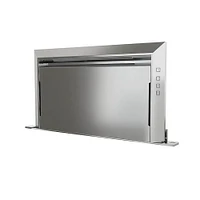 Zephyr 30 Inch Lift Telescopic Downdraft System Body Only Stainless Steel | Electronic Express