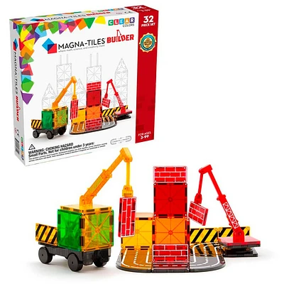 Magna-Tiles Builder 32-Piece Set | Electronic Express