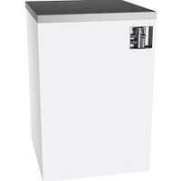 GE 24 Inch White Front Load Portable Dishwasher | Electronic Express