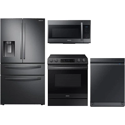 Samsung 4 Pc. Stainless French Door Kitchen Package | Electronic Express