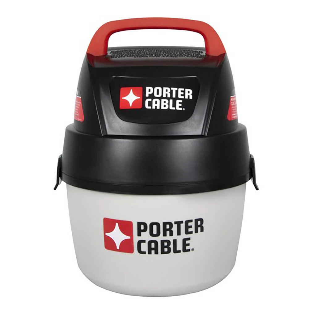 Porter-Cable 1.5 Gallon White Wet/Dry Poly Vacuum | Electronic Express