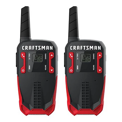 Craftsman CMXZRAZF118-OBX 16 Mile GMRS/FRS Two-Way Radios | Electronic Express